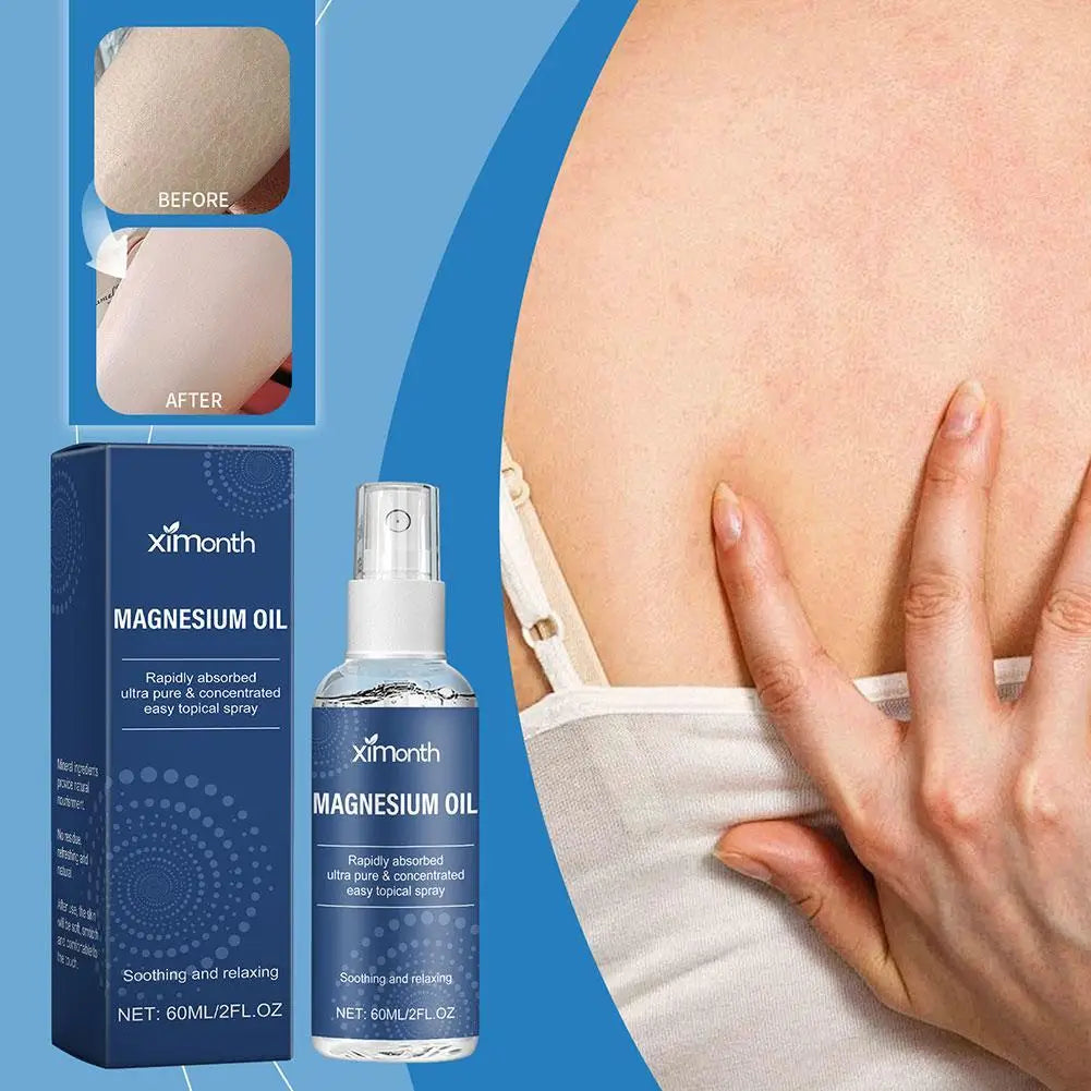 ClougHug Magnesium Mineral Oil Spray Improves S B5T5 Essential Oil