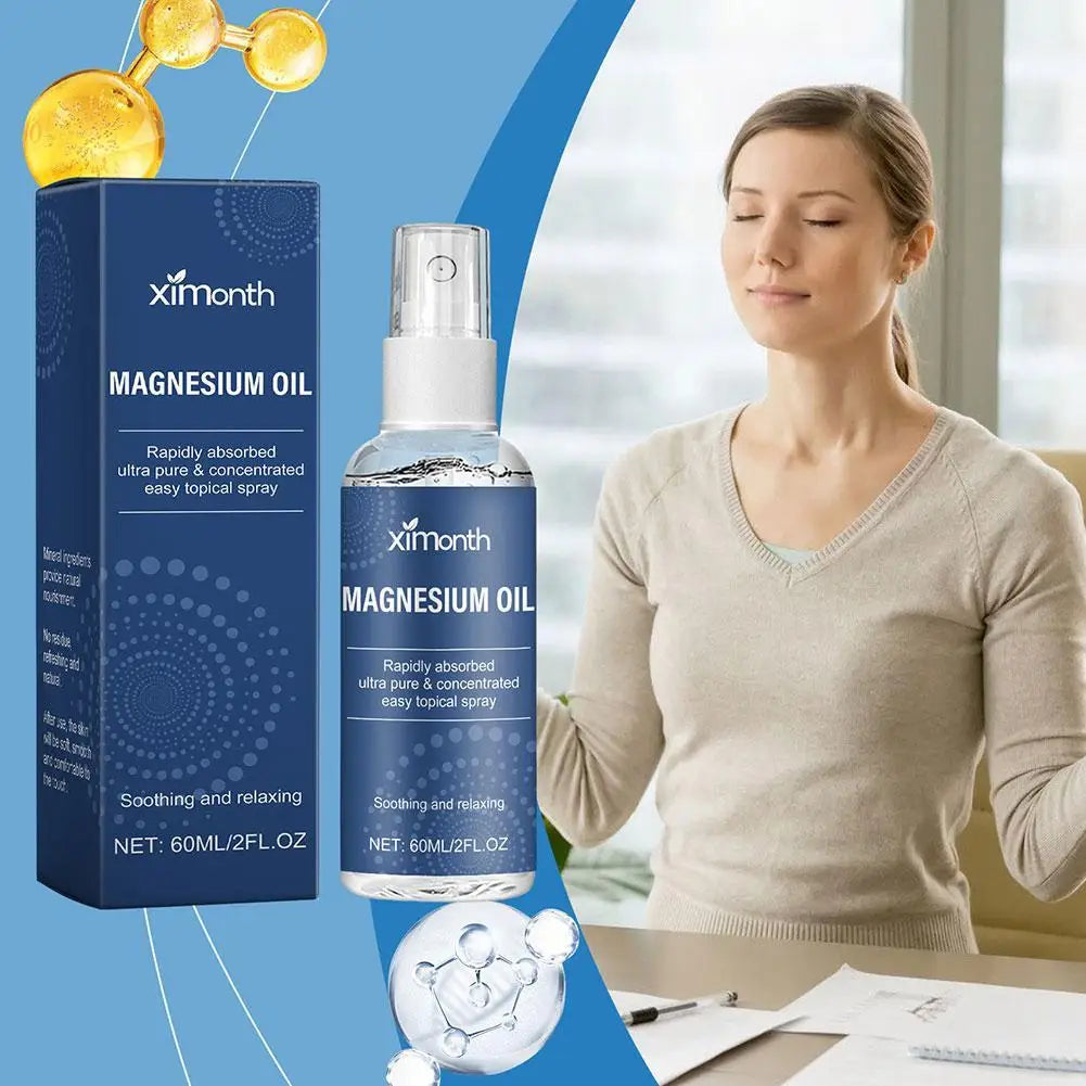 ClougHug Magnesium Mineral Oil Spray Improves S B5T5 Essential Oil