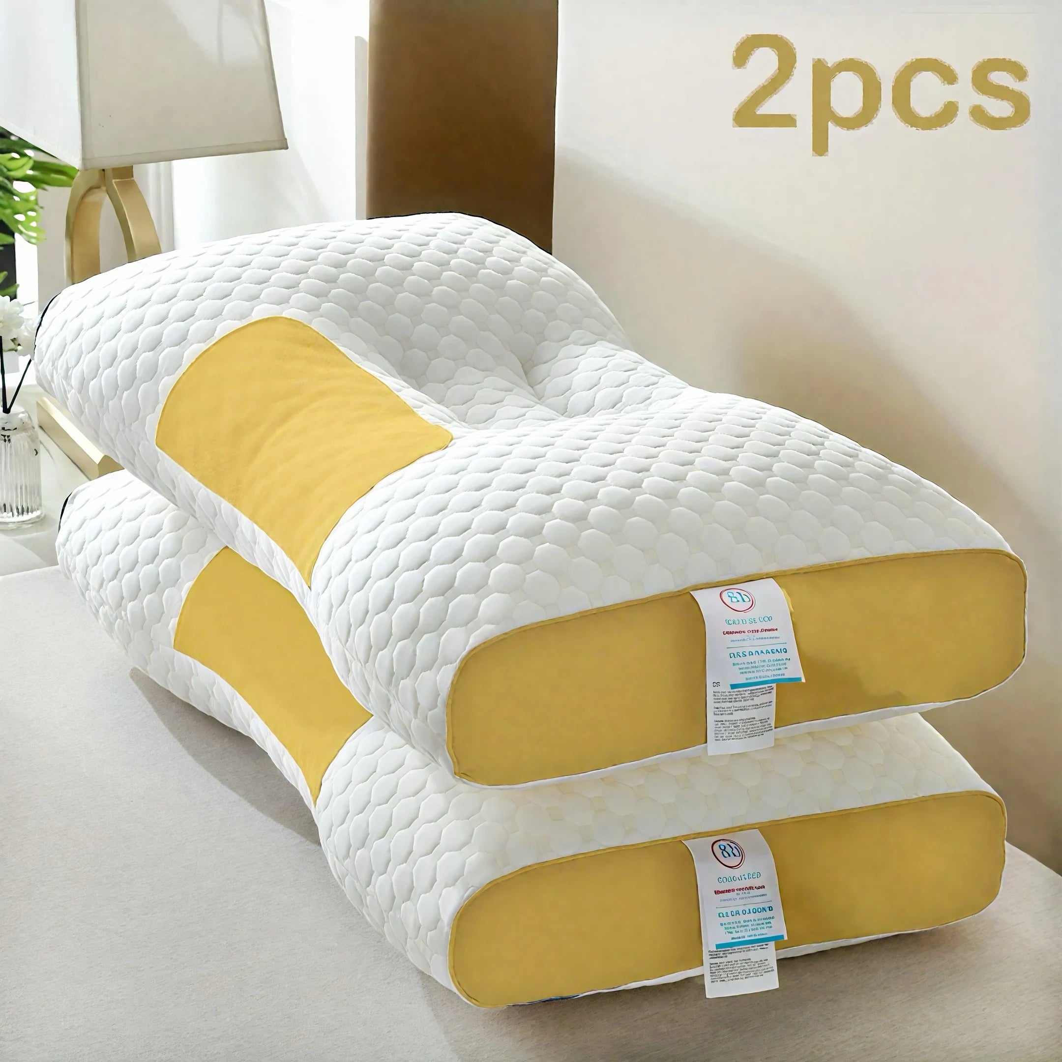 ClougHug Ergonomic knitted neck massage pillow